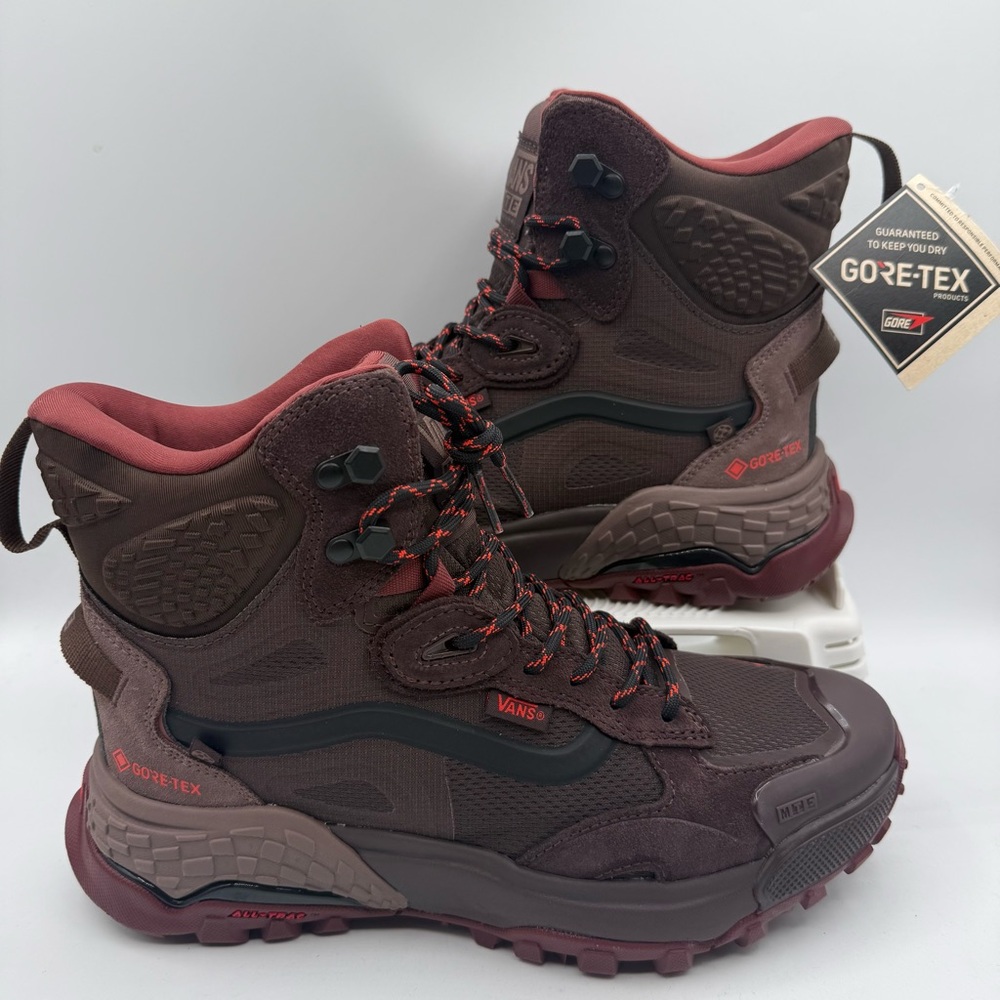 Vans MTE Crestline Goretex Chocolate Brown Hiking Trail Waterproof Men’s Sizes